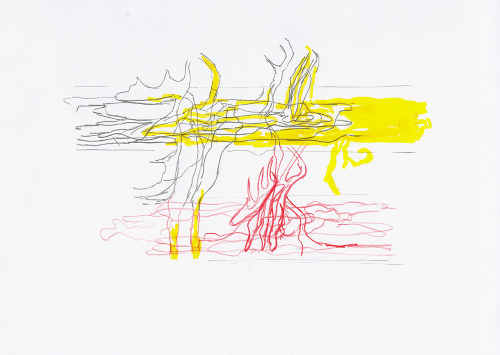 Michael Picke - st 03 | pencil on paper | 21 x 29,7 cm | 2007
